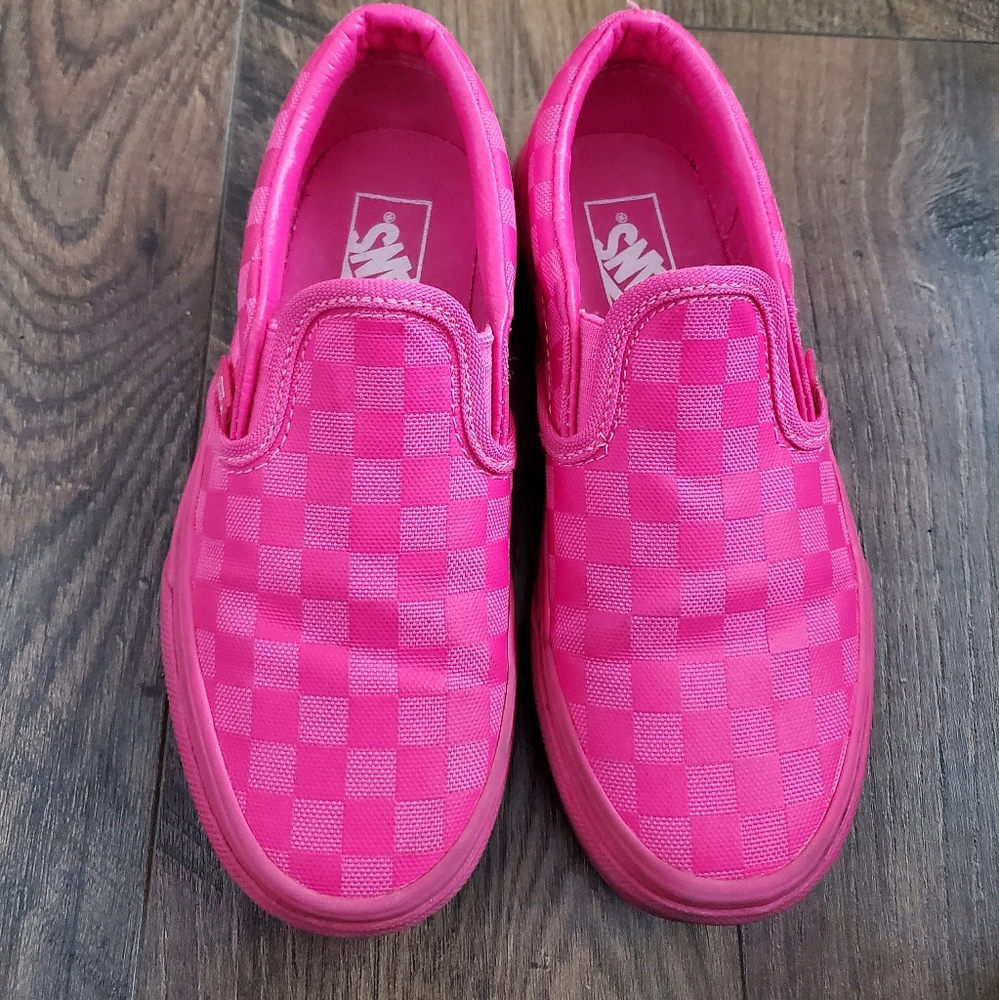 Hot Pink Kids Van's 💗